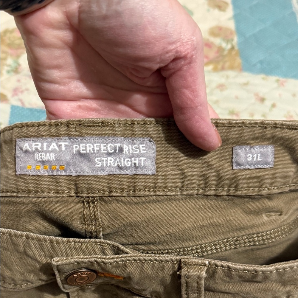 Ariat Rebar Women’s Work Pants 31L Equivalent to a 12 Long 35 Inch Inseam
